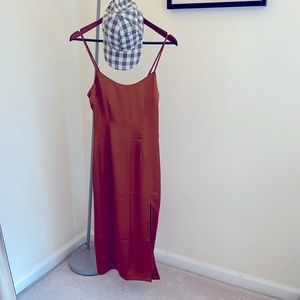 Abercrombie & Fitch Satin Slip Dress